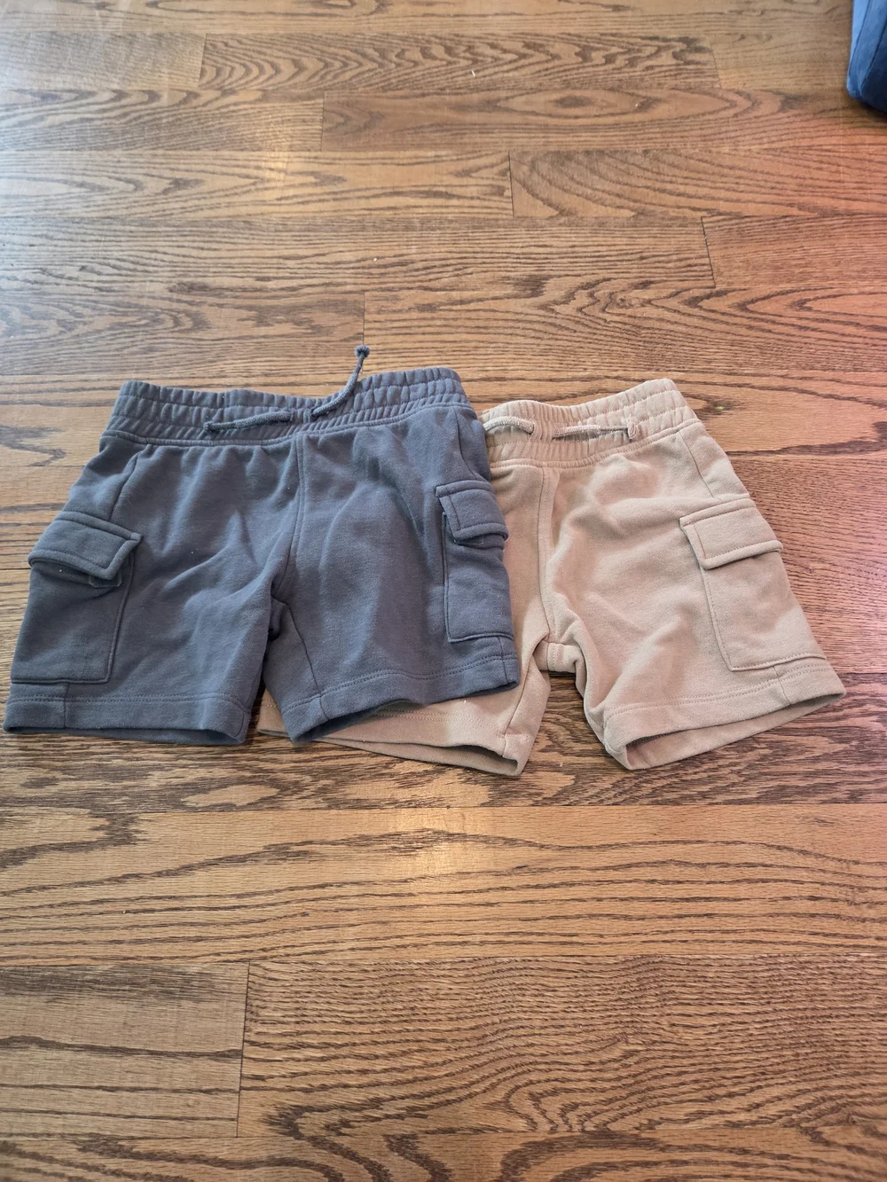Falls Creek - Cargo Short Set - Gray & Tan - Size 3T